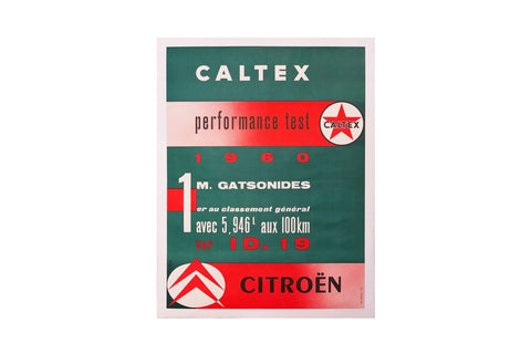 CALTEX ポスター