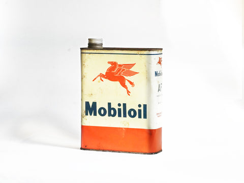 Mobiloil オイル缶